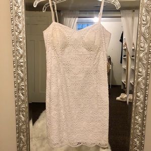 Lily Pulitzer White Lace Eyelet Dress